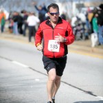 A huffing and puffing finish line photo